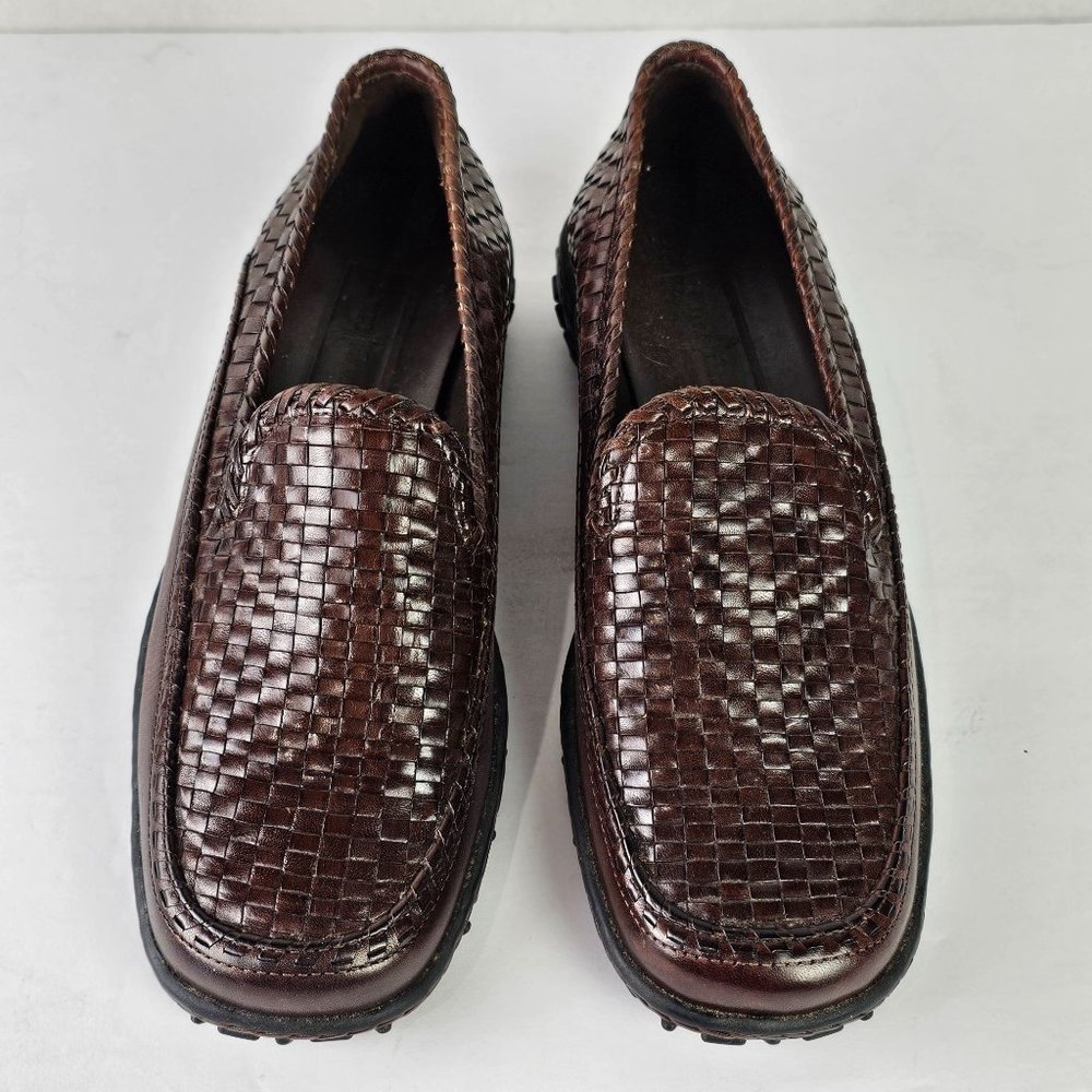 Cole Haan Women's Country Adrien F9425 Brown Leather Slip On Loafers Sz 5.5B - Picture 4 of 9
